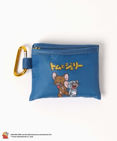 GLOBAL WORK（グローバルワーク）の「トムとジェリーエコバ/AND YUA ANY/327083（エコバッグ/サブバッグ・キッズ・ブルー/イエロー・FREE）」の3枚目の写真