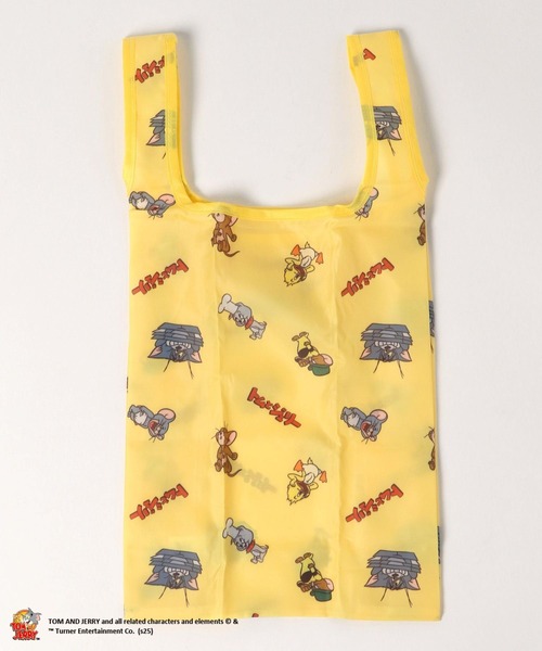 GLOBAL WORK（グローバルワーク）の「トムとジェリーエコバ/AND YUA ANY/327083（エコバッグ/サブバッグ・キッズ・ブルー/イエロー・FREE）」の6枚目の写真