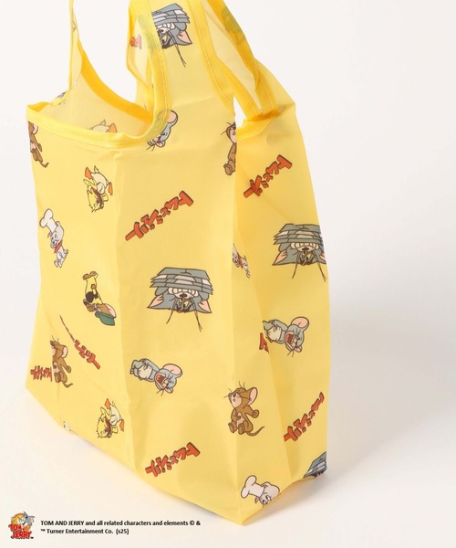 GLOBAL WORK（グローバルワーク）の「トムとジェリーエコバ/AND YUA ANY/327083（エコバッグ/サブバッグ・キッズ・ブルー/イエロー・FREE）」の9枚目の写真