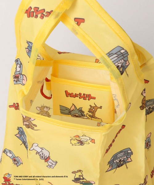GLOBAL WORK（グローバルワーク）の「トムとジェリーエコバ/AND YUA ANY/327083（エコバッグ/サブバッグ・キッズ・ブルー/イエロー・FREE）」の10枚目の写真