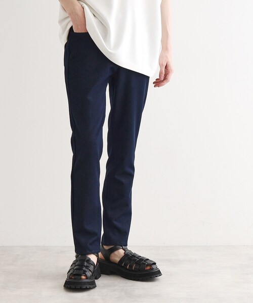 tk.TAKEO KIKUCHI（ティーケータケオキクチ）の「イージーストレッチスキニー（その他パンツ・メンズ・ブラック系3/ネイビー系3/ブラック/ベージュ・04/03/02/01）」の4枚目の写真