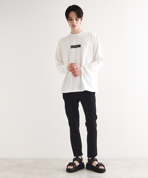 tk.TAKEO KIKUCHI（ティーケータケオキクチ）の「イージーストレッチスキニー（その他パンツ・メンズ・ブラック系3/ネイビー系3/ブラック/ベージュ・04/03/02/01）」の5枚目の写真