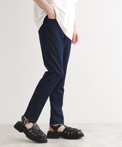 tk.TAKEO KIKUCHI（ティーケータケオキクチ）の「イージーストレッチスキニー（その他パンツ・メンズ・ブラック系3/ネイビー系3/ブラック/ベージュ・04/03/02/01）」の12枚目の写真