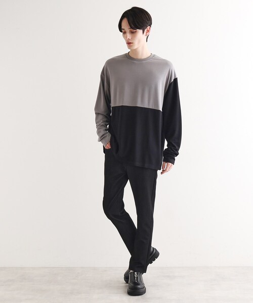 tk.TAKEO KIKUCHI（ティーケータケオキクチ）の「イージーストレッチスキニー（その他パンツ・メンズ・ブラック系3/ネイビー系3/ブラック/ベージュ・04/03/02/01）」の18枚目の写真