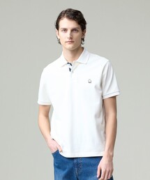 J.PRESS（ジェイプレス）の「気品と愛嬌のバランスが抜群！【J.PRESS人気NO1ポロシャツ】 バックブルカノコレジメン ポロシャツ（ポロシャツ）」