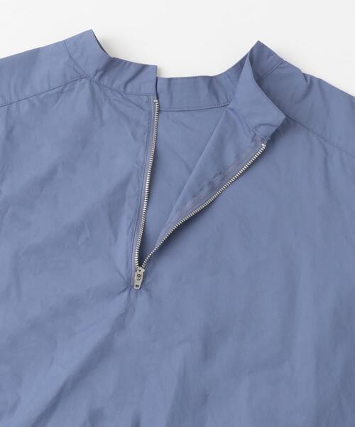 ITEMS URBANRESEARCH（アイテムズ アーバンリサーチ）の「5ブソデハイネックブラウス（シャツ/ブラウス・レディース・ブルー/チャコールグレー/ホワイト・FREE）」の9枚目の写真