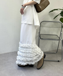 mystic | 裾ティアードスカート(スカート)