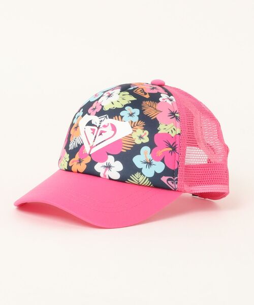 ROXY(ロキシー)の「SWEET EMOTIONS/ロキシーキッズキャップ(帽子)(キャップ・キッズ・ブルー/ピンク/ネイビー/ピンク系その他・FREE)」の1枚目の写真