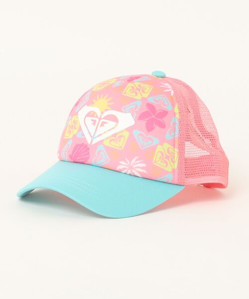 ROXY(ロキシー)の「SWEET EMOTIONS/ロキシーキッズキャップ(帽子)(キャップ・キッズ・ブルー/ピンク/ネイビー/ピンク系その他・FREE)」の4枚目の写真