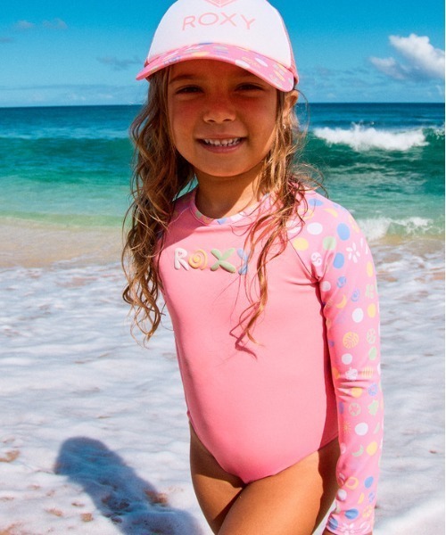 ROXY(ロキシー)の「SWEET EMOTIONS/ロキシーキッズキャップ(帽子)(キャップ・キッズ・ブルー/ピンク・FREE)」の7枚目の写真