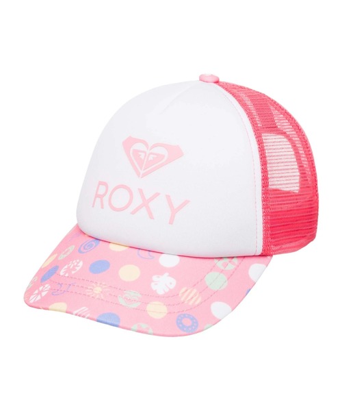 ROXY(ロキシー)の「SWEET EMOTIONS/ロキシーキッズキャップ(帽子)(キャップ・キッズ・ブルー/ピンク・FREE)」の11枚目の写真