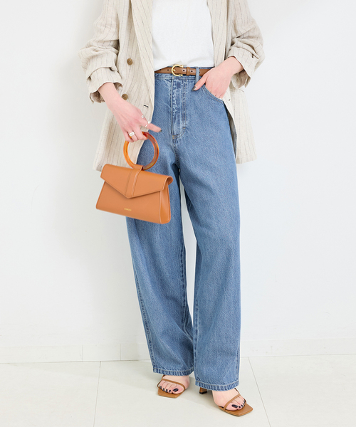 B.C STOCK（ベーセーストック）の「DU JOUR/デュ ジュール RODEO-CURVE JEAN（デニムパンツ・レディース・ライトグレー/ブルー系その他・38/36）」の17枚目の写真