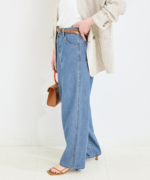 B.C STOCK（ベーセーストック）の「DU JOUR/デュ ジュール RODEO-CURVE JEAN（デニムパンツ・レディース・ライトグレー/ブルー系その他・38/36）」の18枚目の写真