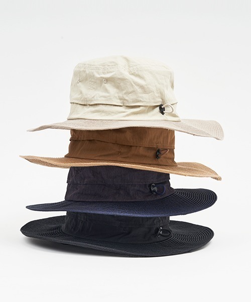 SUBLIME（サブライム）の「【SUBLIME/サブライム】BREATHDOOR  HATブリム 編込ハット SB251-0408（ハット・メンズ・オフホワイト/ブラック・FREE）」の10枚目の写真