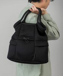 洗濯機で洗える Washable loop handle circle bag　シンプル / 通勤 / A4収納