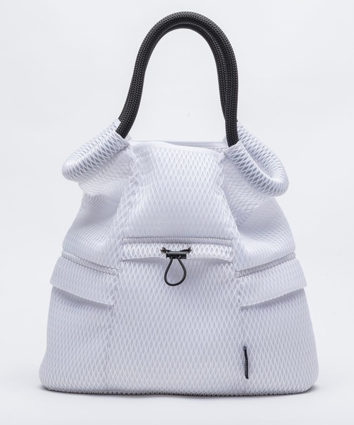 EDITA.(エディータ)の「洗濯機で洗える Washable loop handle circle bag シンプル / 通勤 / A4収納(トートバッグ・レディース・ブラック/ホワイト・FREE)」の21枚目の写真