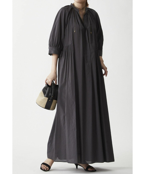 プルミエアロンディスモン ソアコティオーガンジーワンピース　38サイズ セール】ソアコティオーガンジーワンピース（ドレス）｜1er