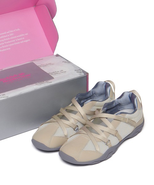 ROCKFISH WEATHERWEAR（ロックフィッシュウェザーウェア）の「ZANE X-STRAP SNEAKERS（スニーカー・レディース・ブラック/チャコール/ベージュ/シルバー・23.0cm/23.5cm/24.0cm/24.5cm/25.0cm）」の12枚目の写真