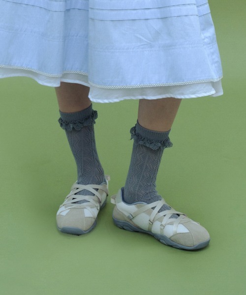 ROCKFISH WEATHERWEAR（ロックフィッシュウェザーウェア）の「ZANE X-STRAP SNEAKERS（スニーカー・レディース・ブラック/チャコール/ベージュ/シルバー・23.0cm/23.5cm/24.0cm/24.5cm/25.0cm）」の17枚目の写真