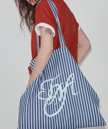 ストライプデザインのトートバッグ A.P.C.｜キャンバス ストライプ トートバッグ “TOTE LOU” 24233