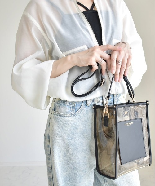 U.S. POLO ASSN.(ユーエスポロアッスン)の「【U.S. POLO ASSN.】 ユーエスポロアッスン WaterBeach ショルダーバッグ USPA-2698(ショルダーバッグ・レディース・ネイビー/ブラック/ホワイト/ブラウン・FREE)」の10枚目の写真