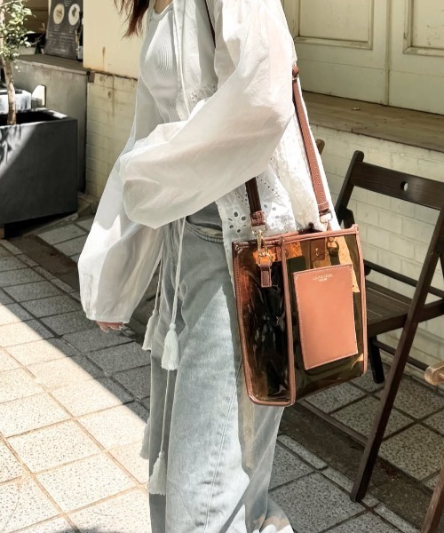 U.S. POLO ASSN.(ユーエスポロアッスン)の「【U.S. POLO ASSN.】 ユーエスポロアッスン WaterBeach ショルダーバッグ USPA-2698(ショルダーバッグ・レディース・ネイビー/ブラック/ホワイト/ブラウン・FREE)」の15枚目の写真