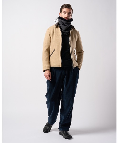 wjk(ダヴルジェイケイ)の「heavy corduroy trousers(その他パンツ・メンズ・ネイビー/ブラック・SMALL/MEDIUM/LARGE/X-LARGE)」の21枚目の写真
