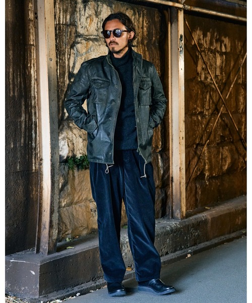 wjk(ダヴルジェイケイ)の「heavy corduroy trousers(その他パンツ・メンズ・ネイビー/ブラック・SMALL/MEDIUM/LARGE/X-LARGE)」の15枚目の写真