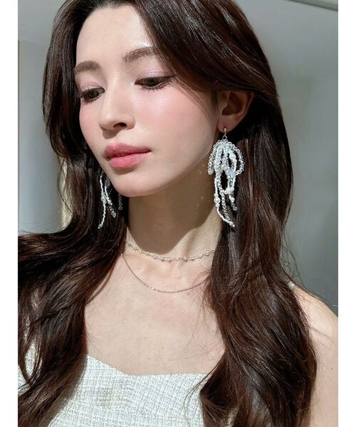 RESEXXY（リゼクシー）の「2連チェーンネックレス（ネックレス・レディース・シルバー/ゴールド・FREE）」の5枚目の写真