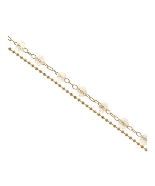 RESEXXY（リゼクシー）の「2連チェーンネックレス（ネックレス・レディース・シルバー/ゴールド・FREE）」の9枚目の写真