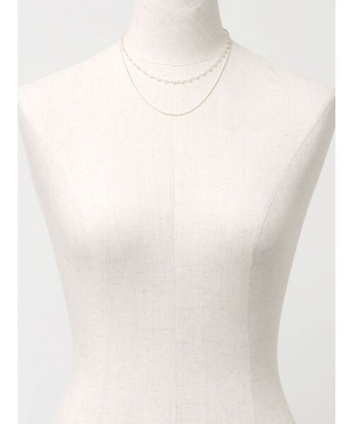 RESEXXY（リゼクシー）の「2連チェーンネックレス（ネックレス・レディース・シルバー/ゴールド・FREE）」の11枚目の写真