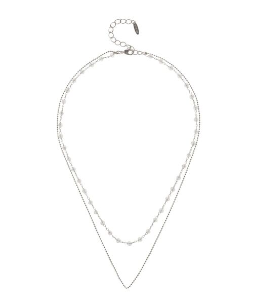 RESEXXY（リゼクシー）の「2連チェーンネックレス（ネックレス・レディース・シルバー/ゴールド・FREE）」の12枚目の写真