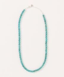 Mag.（マグ）の「【LAST HEAVEN】6ミリラウンドターコイズビーズネックレス（ネックレス）」