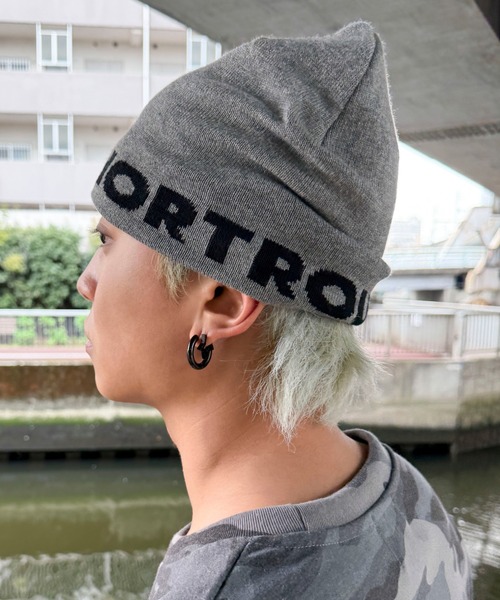 SHORT ROUND（ショートラウンド）の「SHORT ROUND/シングルニットワッチ（ニットキャップ/ビーニー・メンズ・ブラック/グレー・FREE）」の9枚目の写真