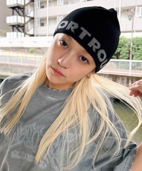 SHORT ROUND（ショートラウンド）の「SHORT ROUND/シングルニットワッチ（ニットキャップ/ビーニー・メンズ・ブラック/グレー・FREE）」の13枚目の写真