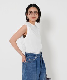 BEAUTY&YOUTH UNITED ARROWS | クリアハイゲージ ノースリーブカットソー(Tシャツ/カットソー)