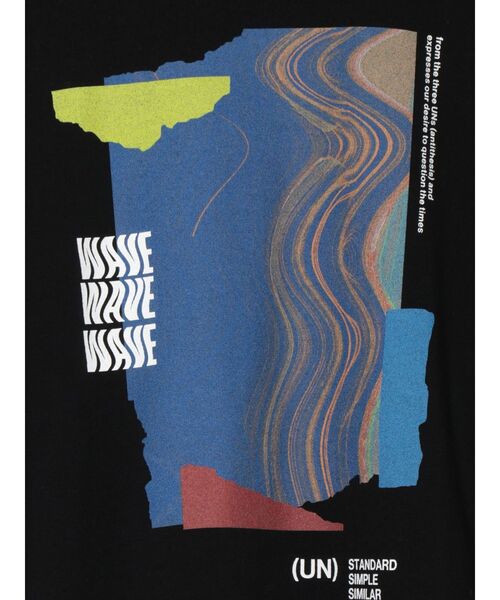 tシャツ ABSTRACT WAVE T-SH / アブストラクトウェーブTシャツ レディース メンズ ABSTRACT WAVE T-SH / アブストラクトウェーブTシャツ（Tシャツ