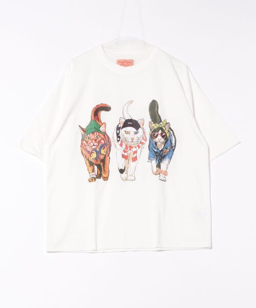 CORISCO(コリスコ)の「【CORISCO/コリスコ】アニマルプリントTシャツ(Tシャツ/カットソー・メンズ・ベージュ系その他6/ブラック系/ブラック系その他7/ベージュ系その他4/ベージュ系その他/ブラック系その他4/ベージュ系その他2/ブラック系その他6/ホワイト系その他3/ホワイト系その他/ホワイト系その他5/ホワイト系/ホワイト系その他6/ホワイト系その他7/ブラック系その他2/ブラック系その他/ブラック系その他5/ベージュ系その他5/ベージュ系その他3/ブラック系その他3/ホワイト系その他4・MEDIUM/LARGE)」の2枚目の写真