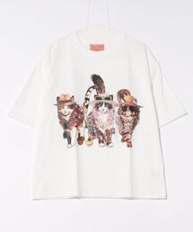 【CORISCO/コリスコ】アニマルプリントTシャツ