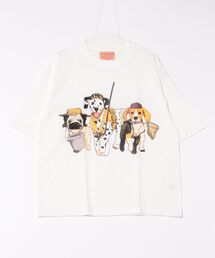 【CORISCO/コリスコ】アニマルプリントTシャツ