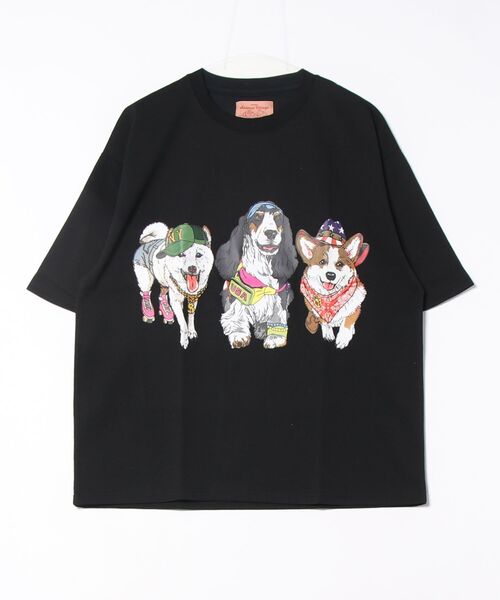CORISCO(コリスコ)の「【CORISCO/コリスコ】アニマルプリントTシャツ(Tシャツ/カットソー・メンズ・ベージュ系その他6/ブラック系/ブラック系その他7/ベージュ系その他4/ベージュ系その他/ブラック系その他4/ベージュ系その他2/ブラック系その他6/ホワイト系その他3/ホワイト系その他/ホワイト系その他5/ホワイト系/ホワイト系その他6/ホワイト系その他7/ブラック系その他2/ブラック系その他/ブラック系その他5/ベージュ系その他5/ベージュ系その他3/ブラック系その他3/ホワイト系その他4・MEDIUM/LARGE)」の9枚目の写真