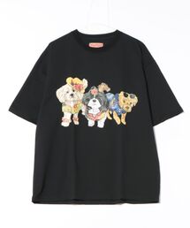 【CORISCO/コリスコ】アニマルプリントTシャツ