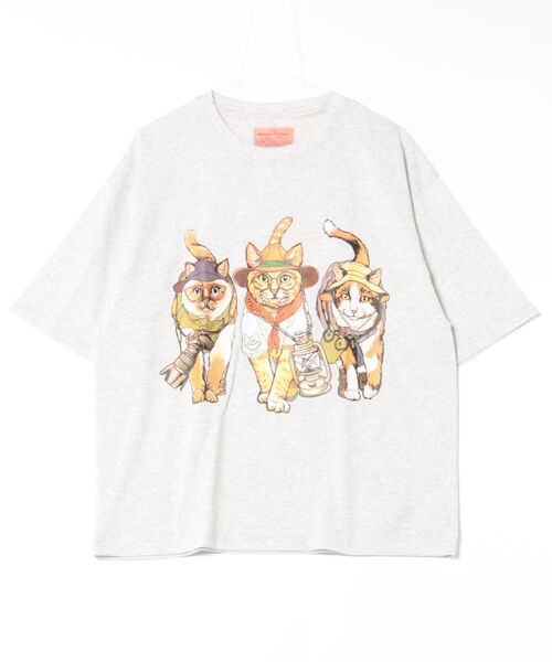 CORISCO(コリスコ)の「【CORISCO/コリスコ】アニマルプリントTシャツ(Tシャツ/カットソー・メンズ・ベージュ系その他6/ブラック系/ブラック系その他7/ベージュ系その他4/ベージュ系その他/ブラック系その他4/ベージュ系その他2/ブラック系その他6/ホワイト系その他3/ホワイト系その他/ホワイト系その他5/ホワイト系/ホワイト系その他6/ホワイト系その他7/ブラック系その他2/ブラック系その他/ブラック系その他5/ベージュ系その他5/ベージュ系その他3/ブラック系その他3/ホワイト系その他4・MEDIUM/LARGE)」の20枚目の写真