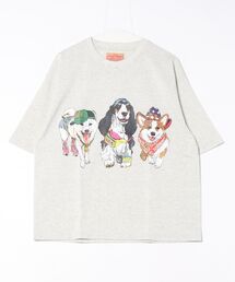 【CORISCO/コリスコ】アニマルプリントTシャツ