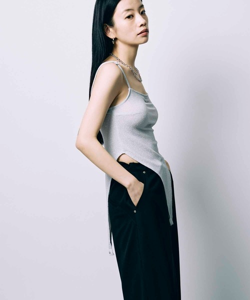 rom ボディースーツ　未使用　キャミソールタイプ セール】【led.tokyo】CAMI BODY SUIT/キャミボディスーツ