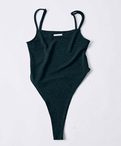 BlackEyePatch ボディースーツ　キャミソール　LANA着用 セール】【led.tokyo】CAMI BODY SUIT/キャミボディスーツ