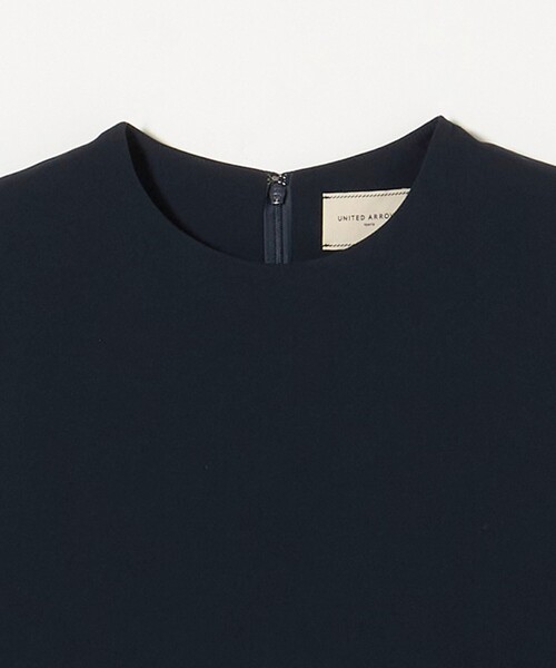 UNITED ARROWS Mサイズ 半袖ワンピース　ネイビー UNITED ARROWS｜ユナイテッドアローズのワンピース（ブルー