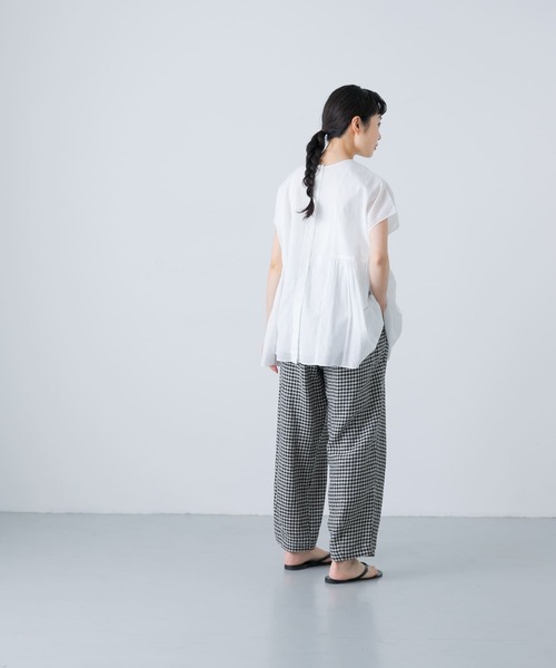 かぐれ クロップドチェックパンツ クロップドチェックパンツ（その他