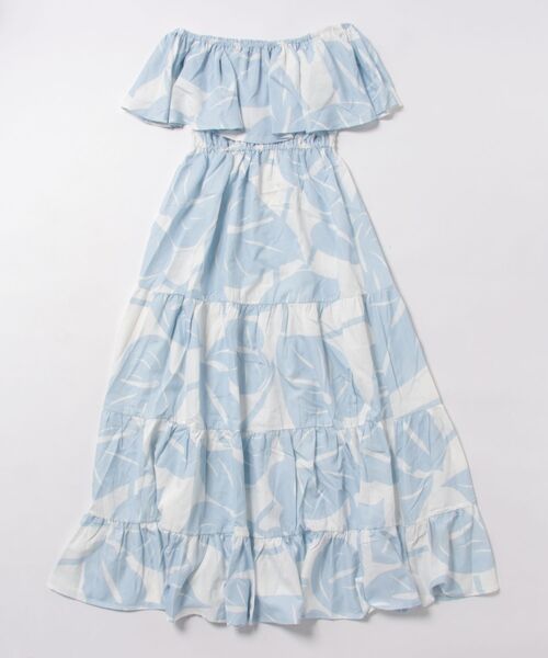Maunaloa(マウナロア)の「【Maunaloa】フリルカラーWAYワンピース(ドレス・レディース・ブルー系その他/レッド/ピンク/ブルー・FREE)」の5枚目の写真