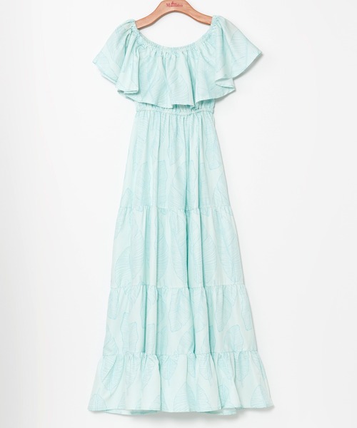Maunaloa(マウナロア)の「【Maunaloa】フリルカラーWAYワンピース(ドレス・レディース・ブルー系その他/レッド/ピンク/ブルー・FREE)」の7枚目の写真